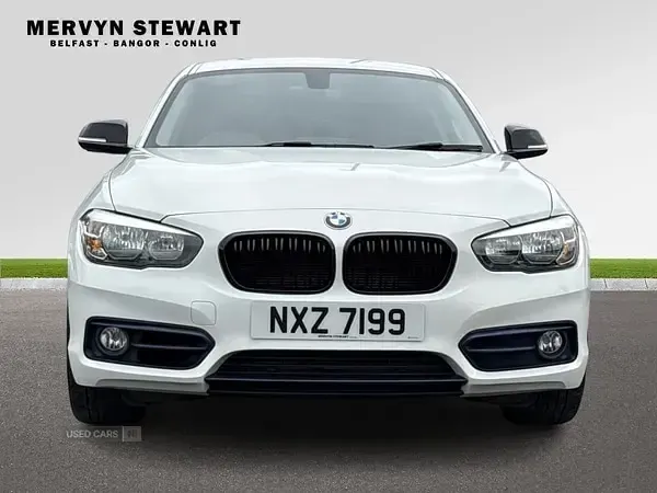 Used BMW 118 Sport Line 2019 White Hatchback