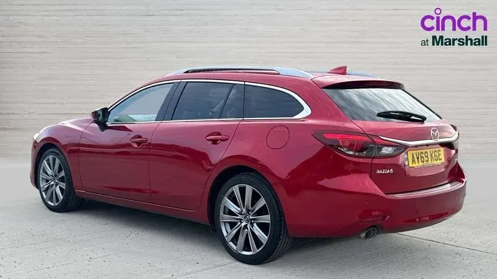 Begagnad Mazda 6 Inclusive 165 HK (121 kW) 2019 Röd Kombi