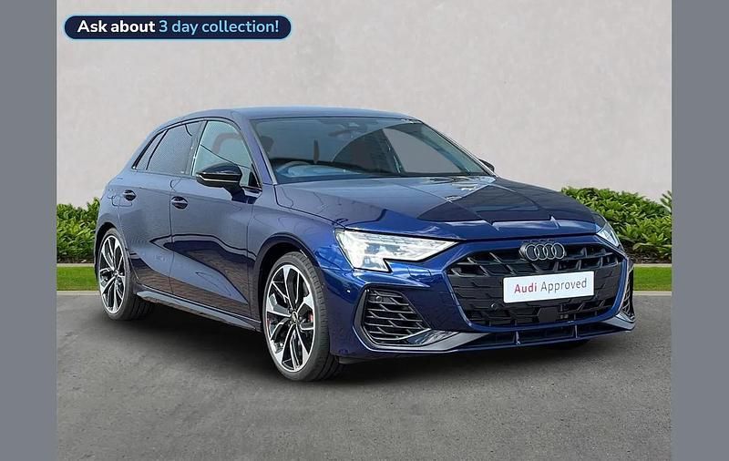 Used Audi S3 Sportback Black Edition 333 HP (244 kW) 2025 Blue Hatchback