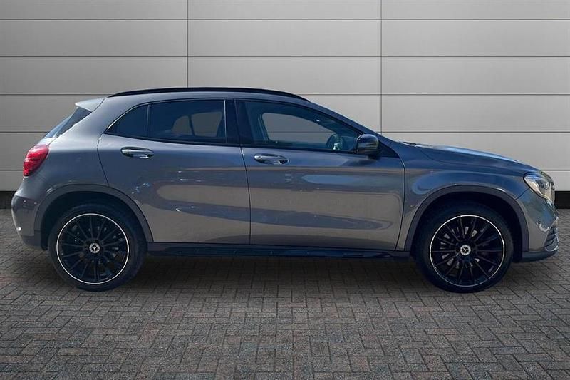 Used Mercedes GLA220 AMG Line Premium 177 HP (130 kW) 2018 Mountain grey SUV