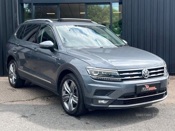 Grey Used 2018 VW Tiguan Allspace SEL SUV | £17,995 (Fair price) - Image 1/4