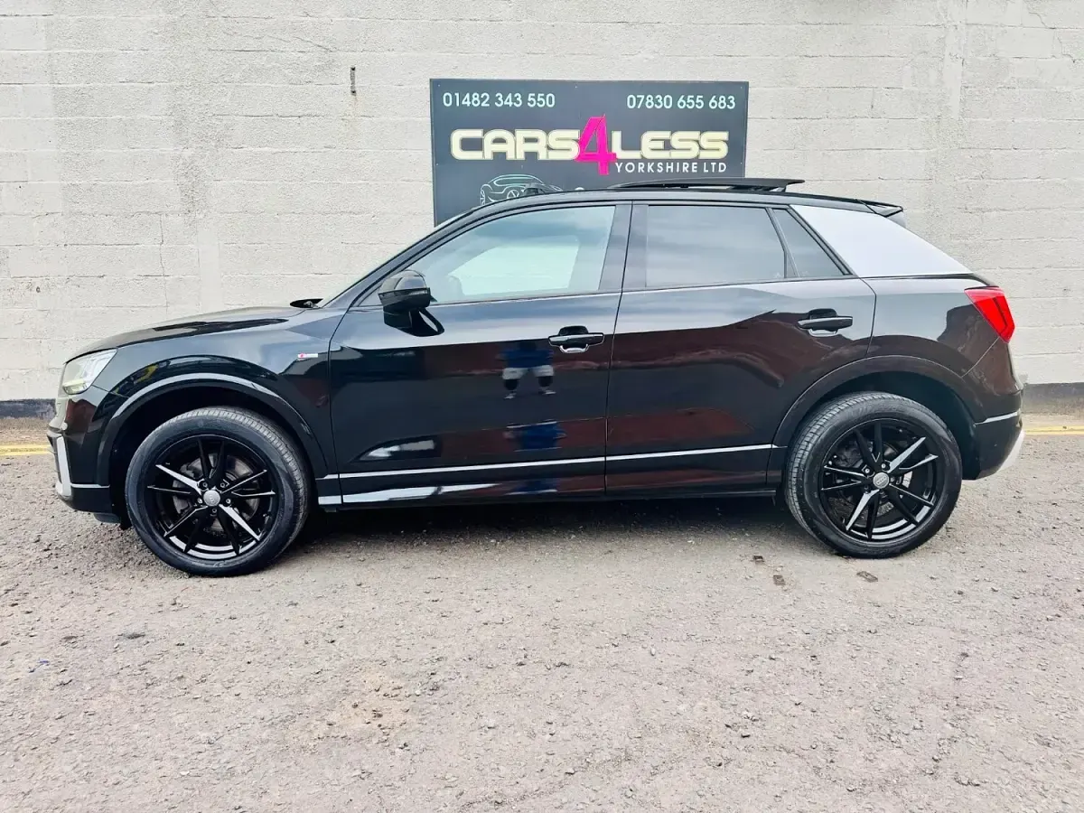 Used Audi Q2 S-Line 116 HP (85 kW) 2017 Black SUV