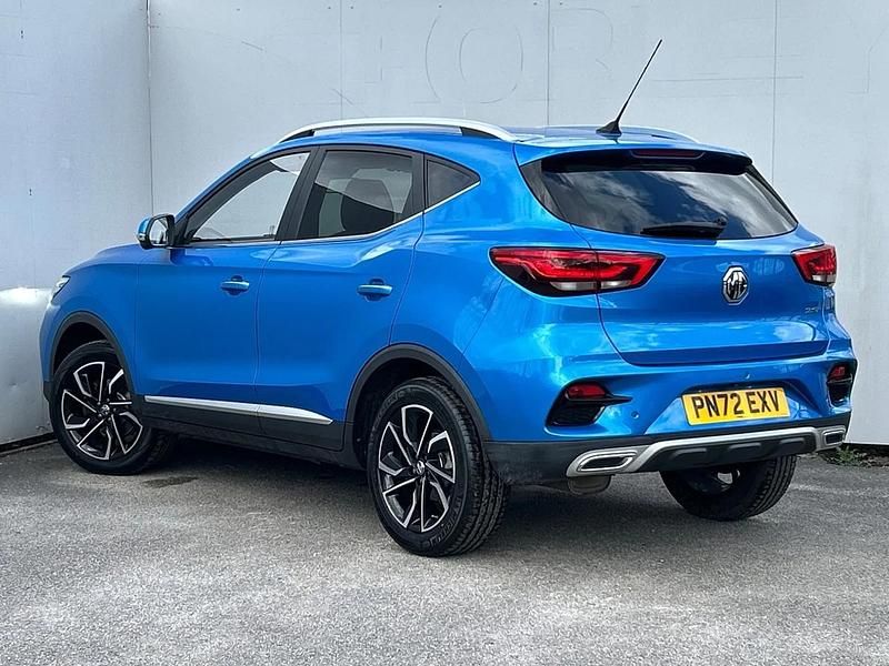 Used MG ZS Exclusive 106 HP (77 kW) 2023 Blue SUV