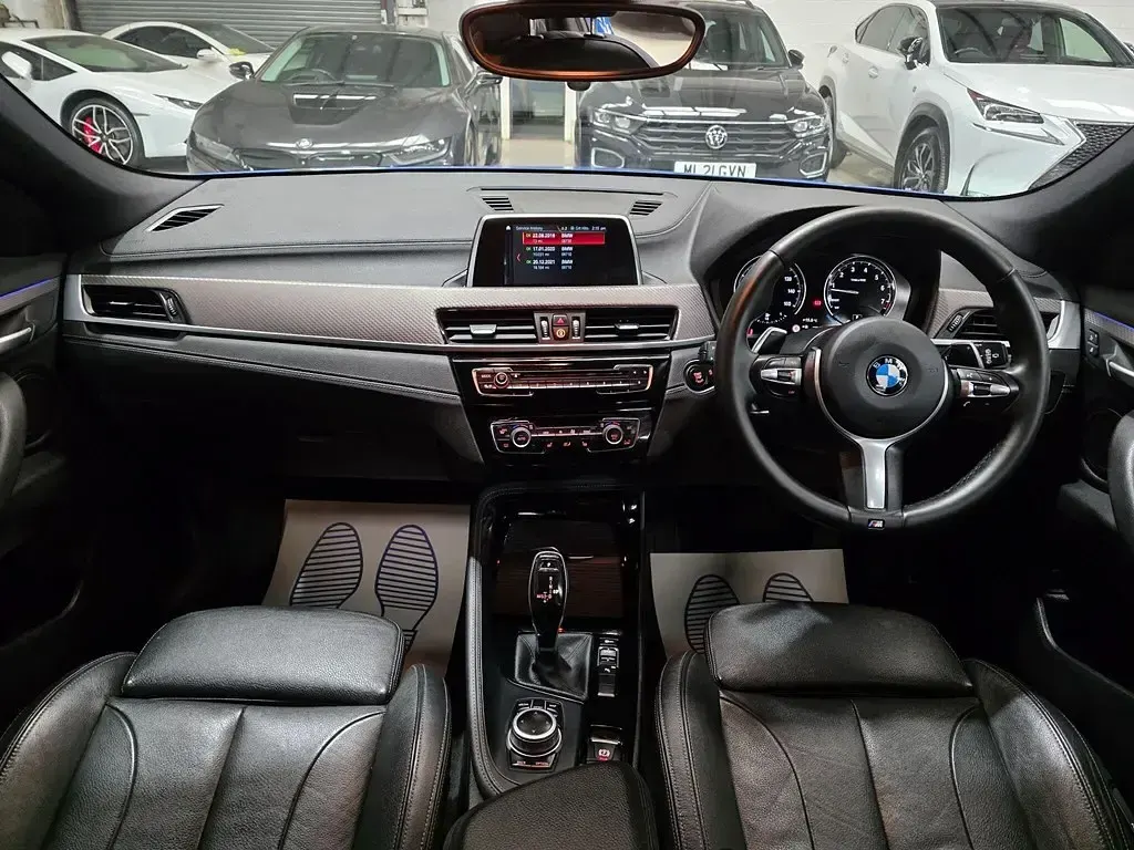 Used BMW X2 M Sport 192 HP (141 kW) 2018 Blue SUV