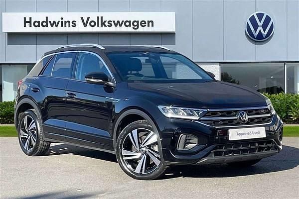 Black Used 2025 VW T-Roc R-line SUV | £28,495 (Fair price) - Image 1/4