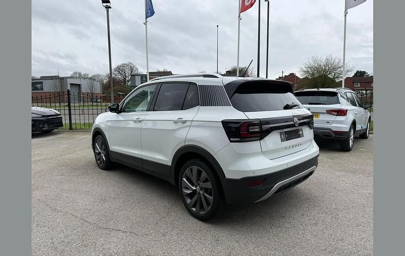 Used VW T-Cross Edition 115 HP (84 kW) 2019 White SUV