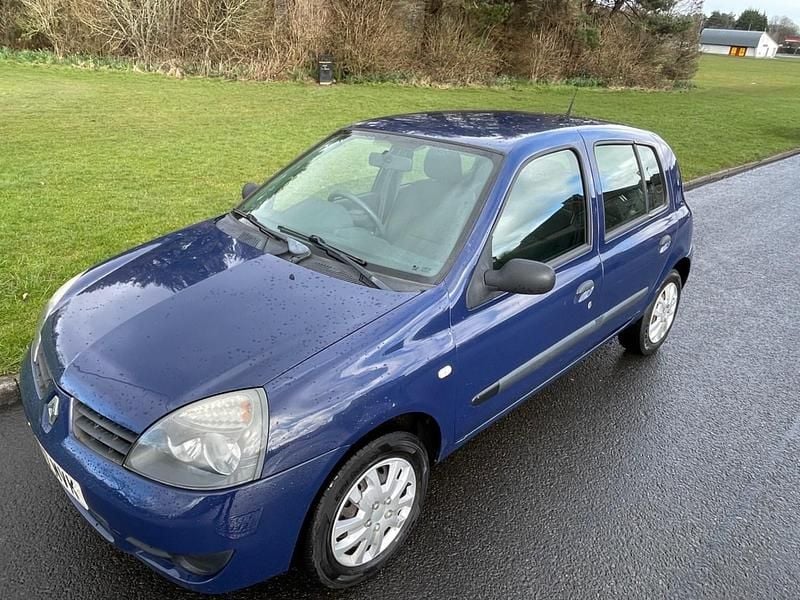 Usado Renault Clio II Campus 2008 Azul Citadino