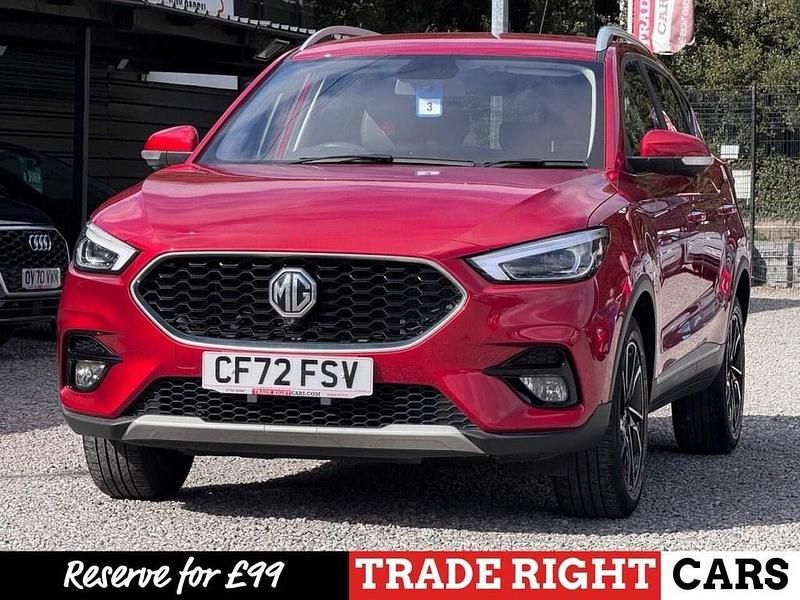 Used MG ZS Exclusive 106 HP (77 kW) 2023 Red SUV