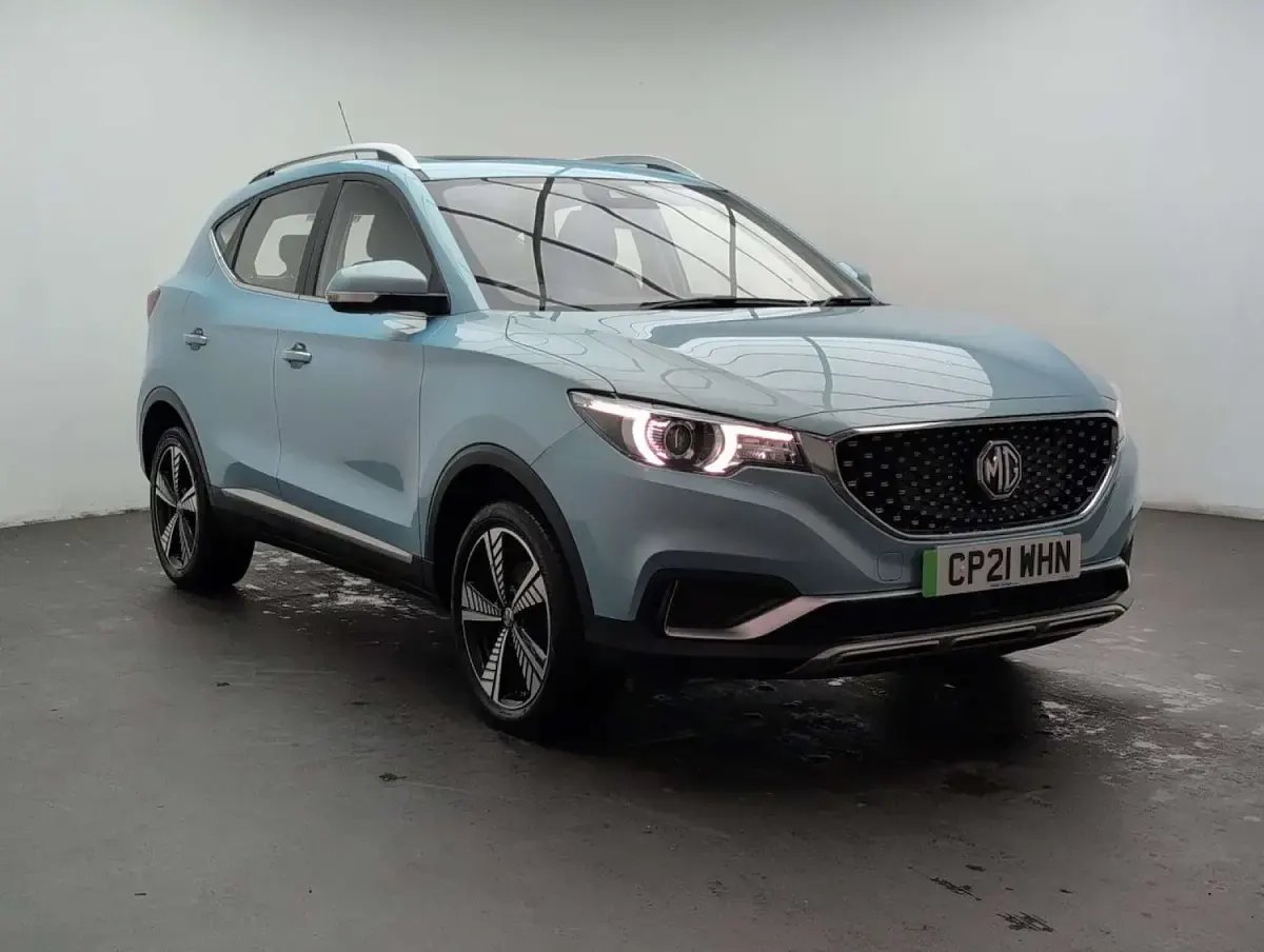 Used MG ZS Exclusive 105 kW (143 HP) 2021 Blue SUV