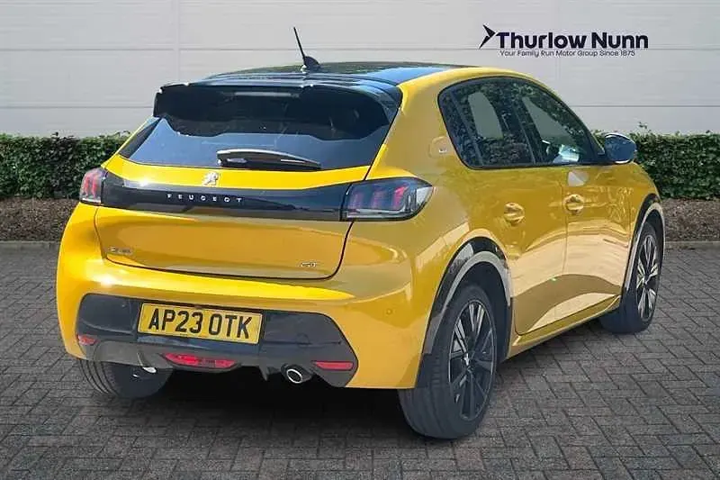 Used Peugeot 208 GTi 102 HP (75 kW) 2023 Yellow Hatchback