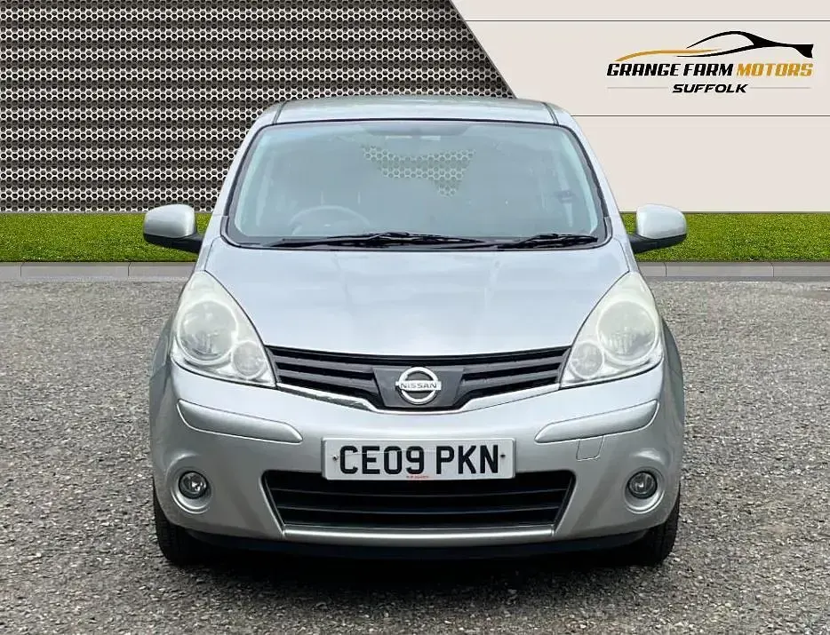 Used Nissan Note Acenta 110 HP (80 kW) 2009 Silver Hatchback