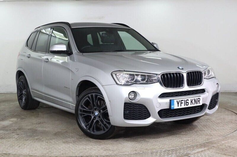Silver Used 2016 BMW X3 M Sport SUV | £17,575 (A bit pricey) - Image 1/4