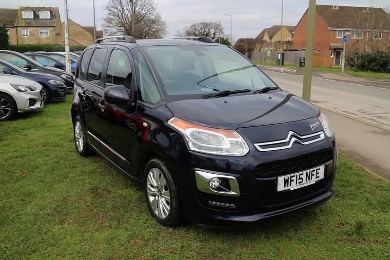 Used Citroën C3 Exclusive 2015 Blue MPV