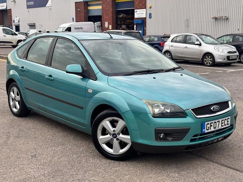 Used Ford Focus Zetec 100 HP (73 kW) 2007 Green Hatchback