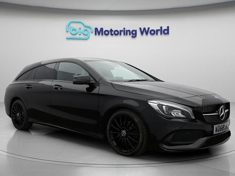 Black Used 2019 Mercedes CLA220 AMG line Sedan | £14,900 (Super price) - Image 1/4