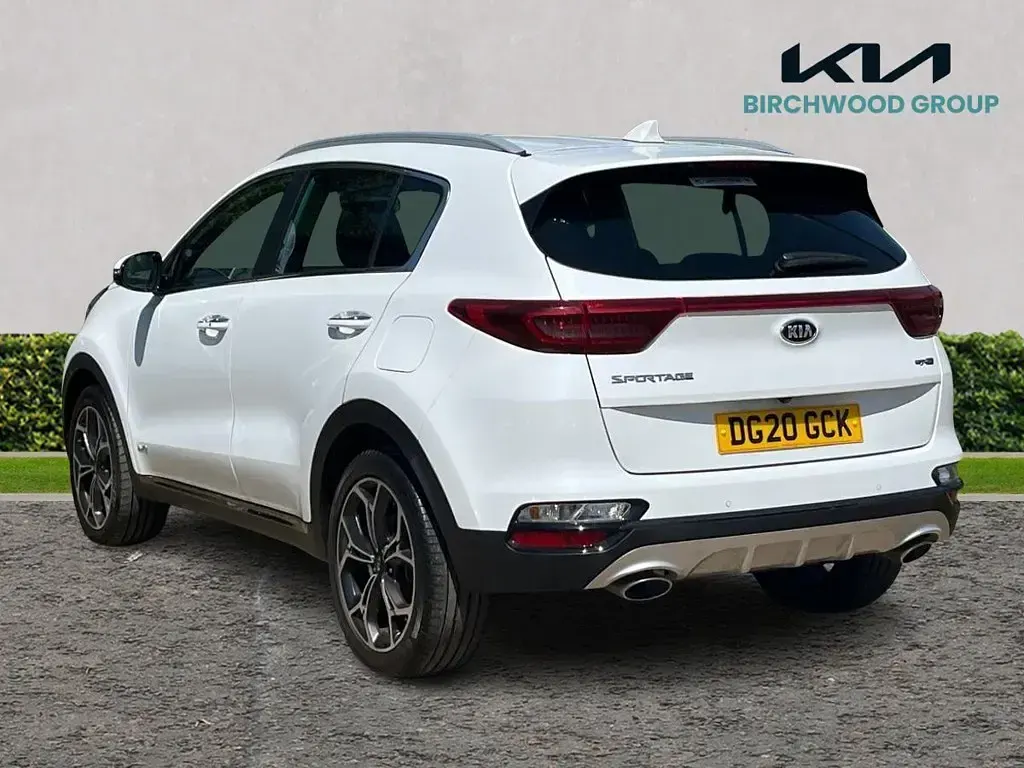 Used Kia Sportage GT-Line 136 HP (100 kW) 2020 White SUV