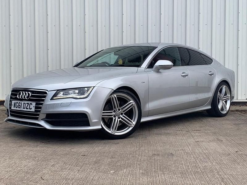 Used Audi A7 S-Line 2011 Silver Hatchback
