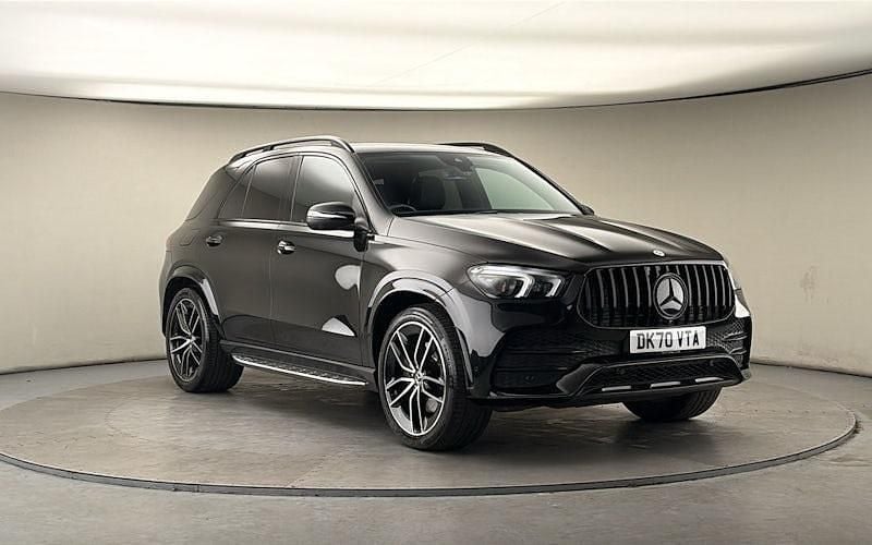 Used Mercedes GLE350 AMG line 272 HP (200 kW) 2020 Obsidian black SUV