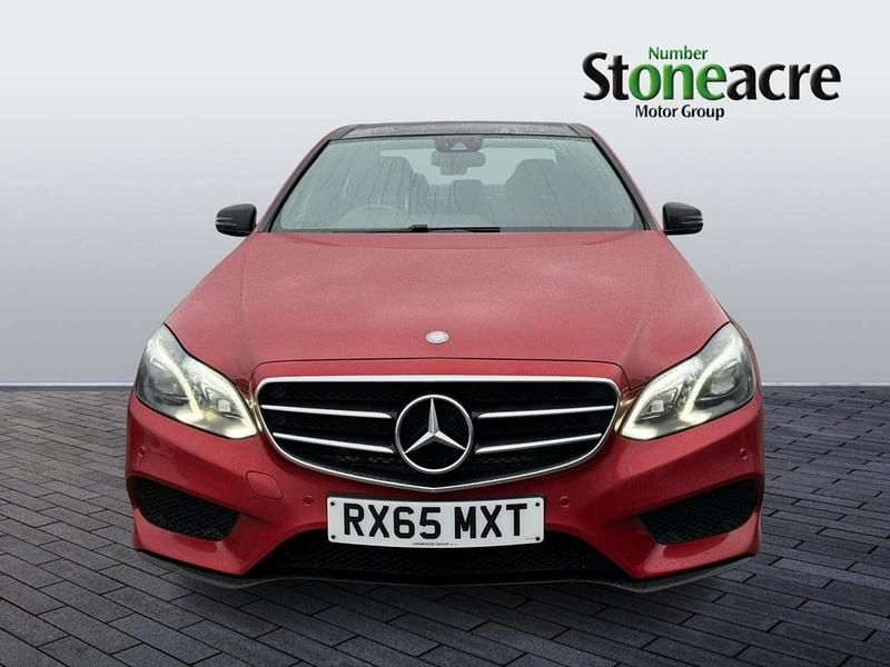 Used Mercedes E350 Premium 258 HP (189 kW) 2015 Red Sedan