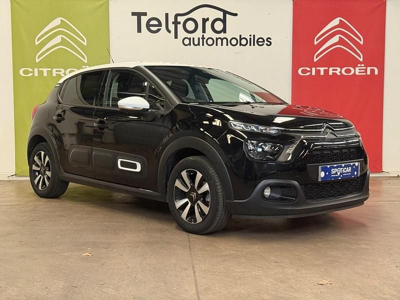 Black Used 2024 Citroën C3 PureTech Hatchback | £13,995 (Fair price) - Image 1/4