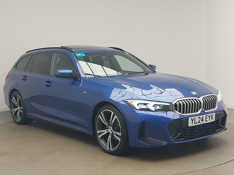Blue Used 2024 BMW 320 M Sport Estate | £32,298 (Fair price) - Image 1/4
