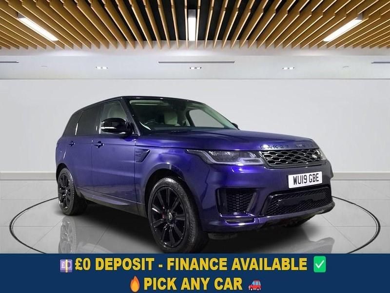 Blue Used 2019 Land Rover Range Rover Sport Dynamic SUV | £25,449 (Super price) - Image 1/4