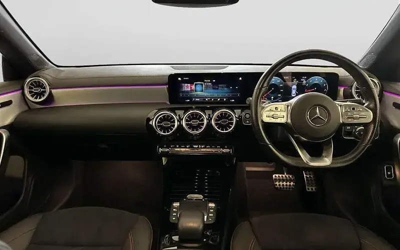 Used Mercedes CLA180 AMG Line Premium 136 HP (100 kW) 2022 Silver Sedan