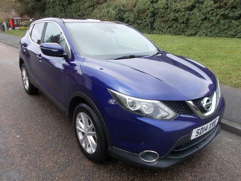 Used Nissan Qashqai Acenta Premium 2014 Blue SUV