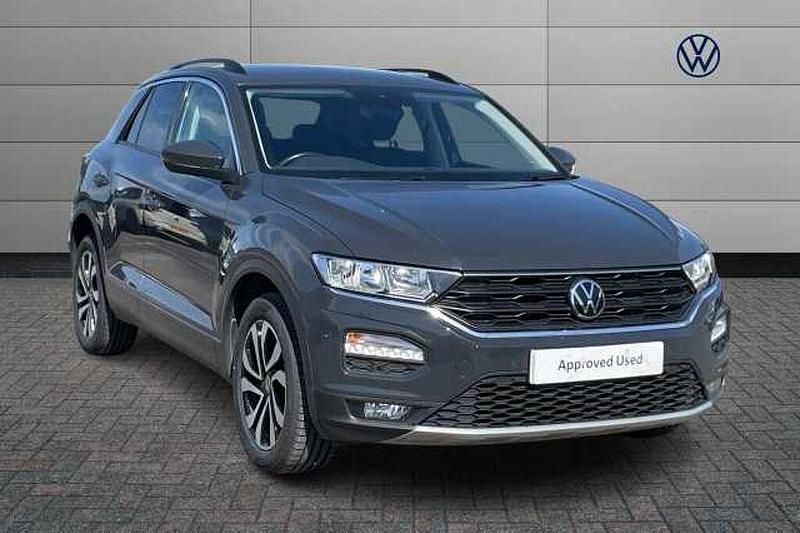 Used VW T-Roc Active 110 HP (80 kW) 2021 Grey SUV