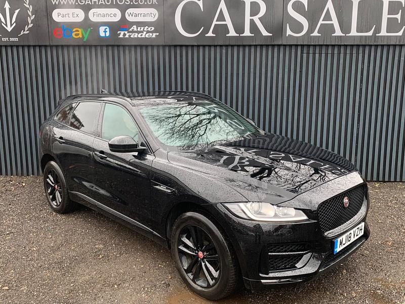 Used Jaguar F-Pace R-Sport 180 HP (132 kW) 2018 Black SUV