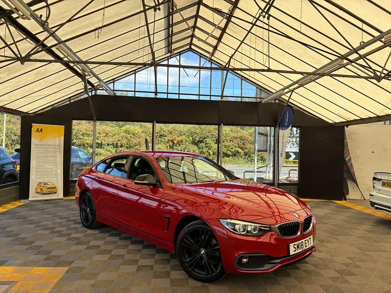 Red Used 2018 BMW 420 Gran Coupé Sport Line Coupe | £13,995 (Fair price) - Image 1/3