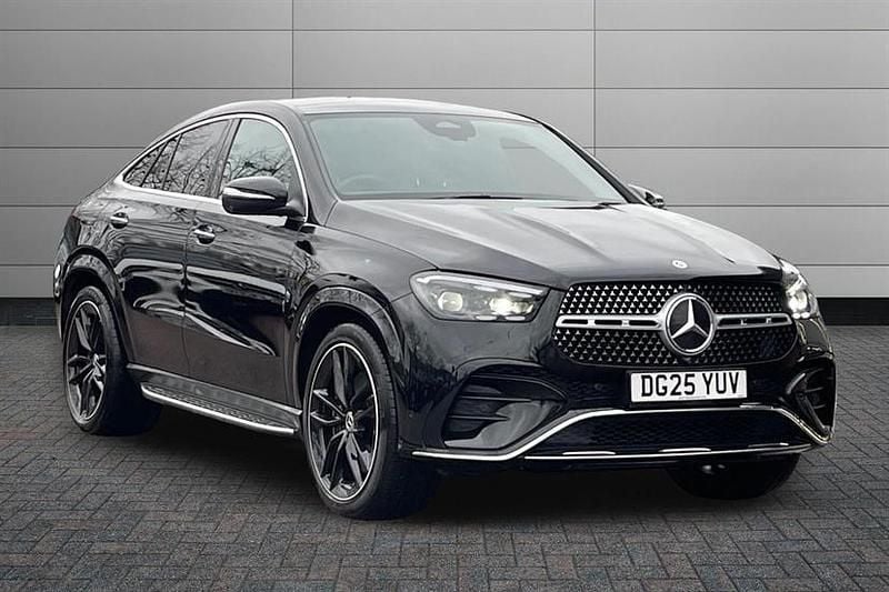 Obsidian black Used 2025 Mercedes GLE450 AMG AMG Line Premium Plus Estate | £69,490 (Fair price) - Image 1/4