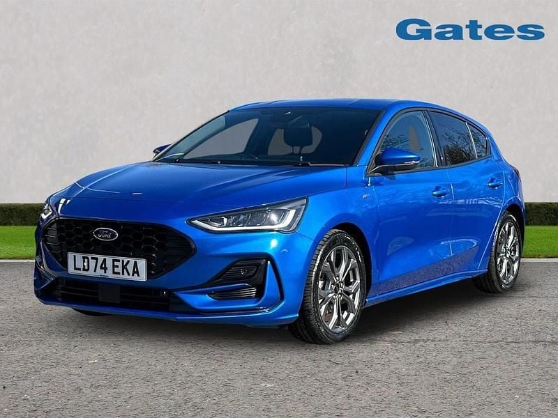 Used Ford Focus ST-Line 125 HP (91 kW) 2024 Blue Hatchback