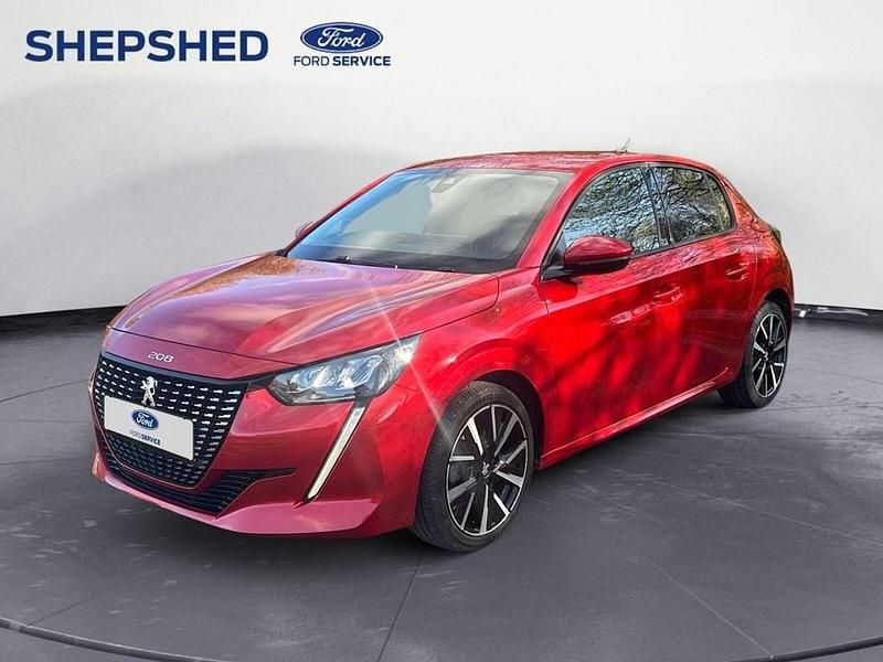 Used Peugeot 208 Allure Premium 75 HP (55 kW) 2020 Red Hatchback