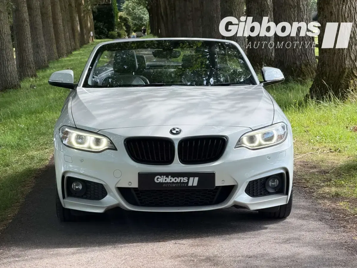 Used BMW 220 M Sport 190 HP (139 kW) 2017 White Cabriolet