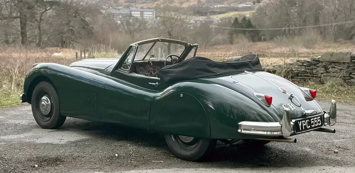 Used Jaguar XK 1955 Green Coupe