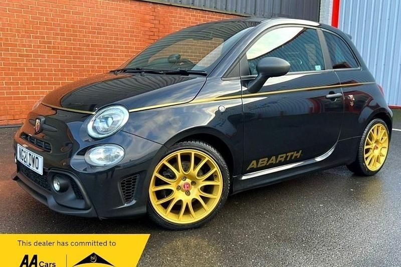 Used Abarth 595 70th Anniversary 165 HP (121 kW) 2021 Black Hatchback