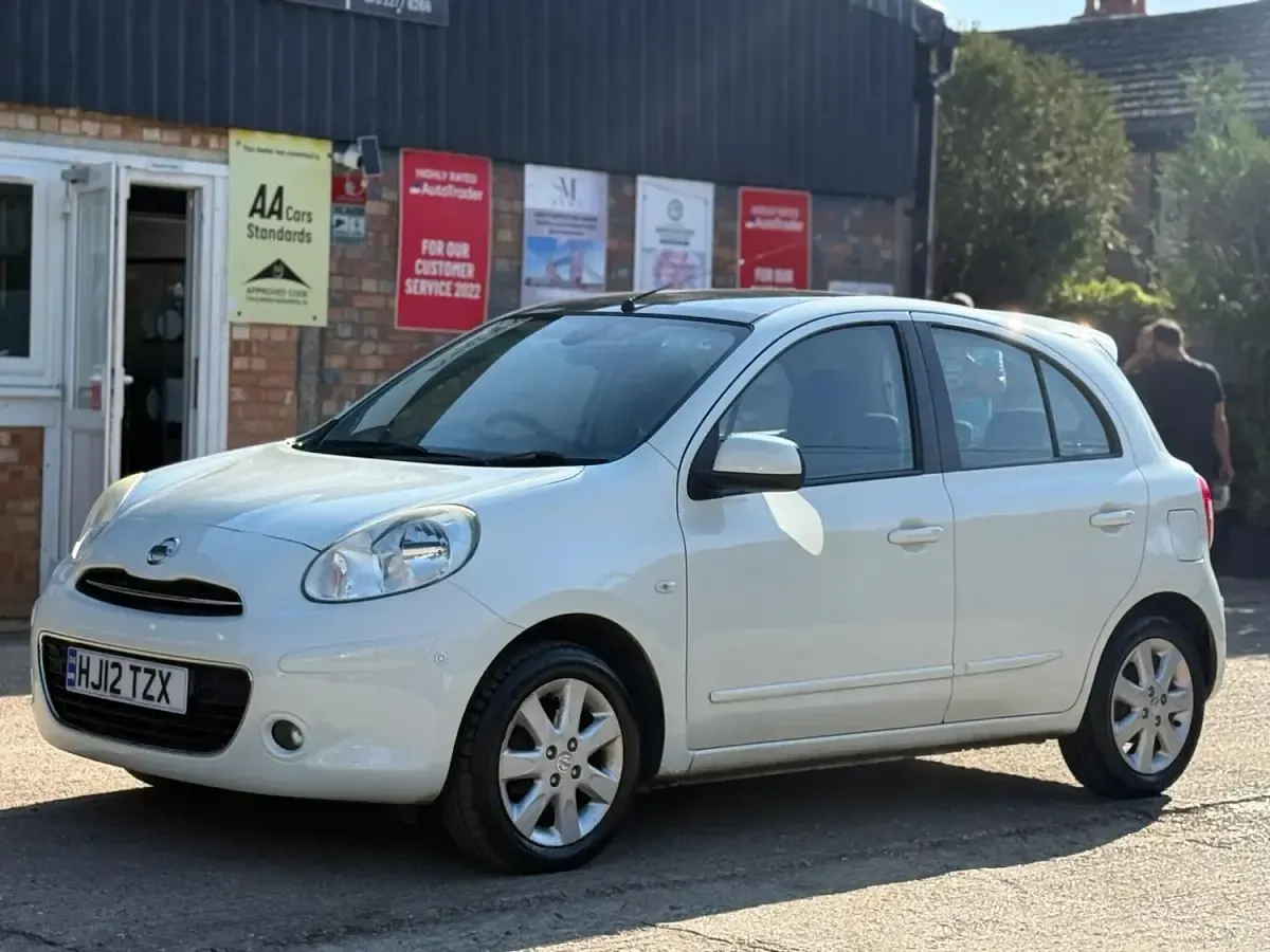 Used Nissan Micra S 80 HP (58 kW) 2012 White Hatchback