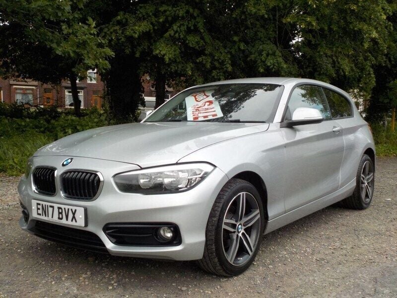 Silver Used 2017 BMW 118 Sport Line Hatchback | £7,495 (Good price) - Image 1/4