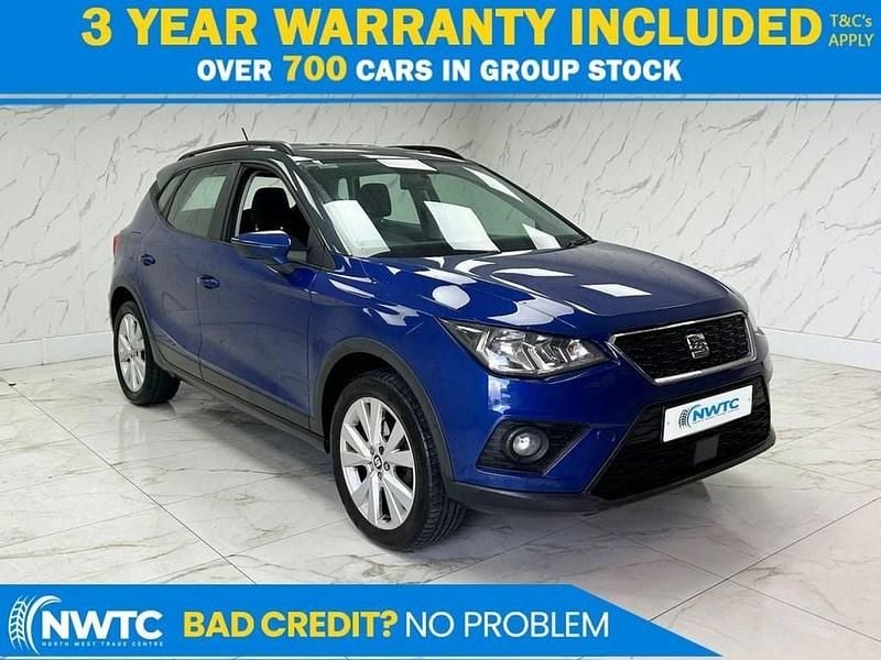 Blue Used 2019 Seat Arona SE Technology SUV | £8,495 (Good price) - Image 1/4
