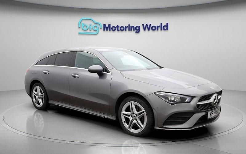 Used Mercedes CLA250e Shooting Brake AMG line 259 HP (190 kW) 2021 Grey Estate
