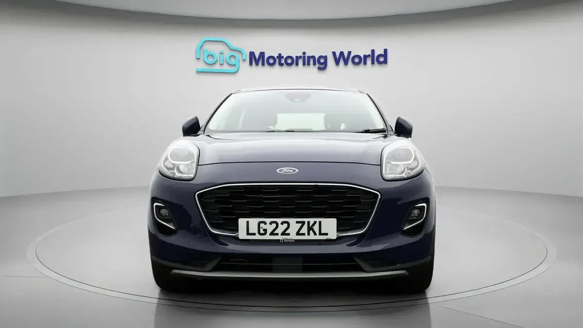 Used Ford Puma Titanium 125 HP (91 kW) 2022 Blue SUV