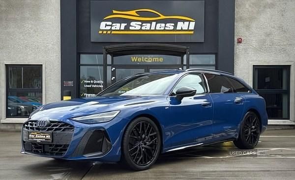 Used Audi A6 Black Edition 202 HP (148 kW) 2025 Blue Estate