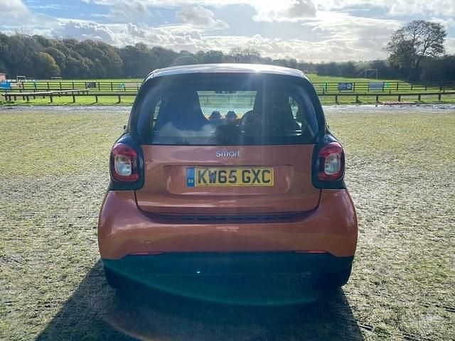 Used Smart ForTwo Coupé Passion 71 HP (52 kW) 2015 Orange Coupe