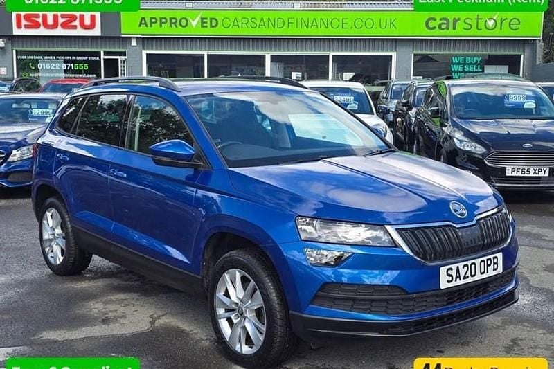 Blue Used 2020 Skoda Karoq SE SUV | £12,499 (Good price) - Image 1/1