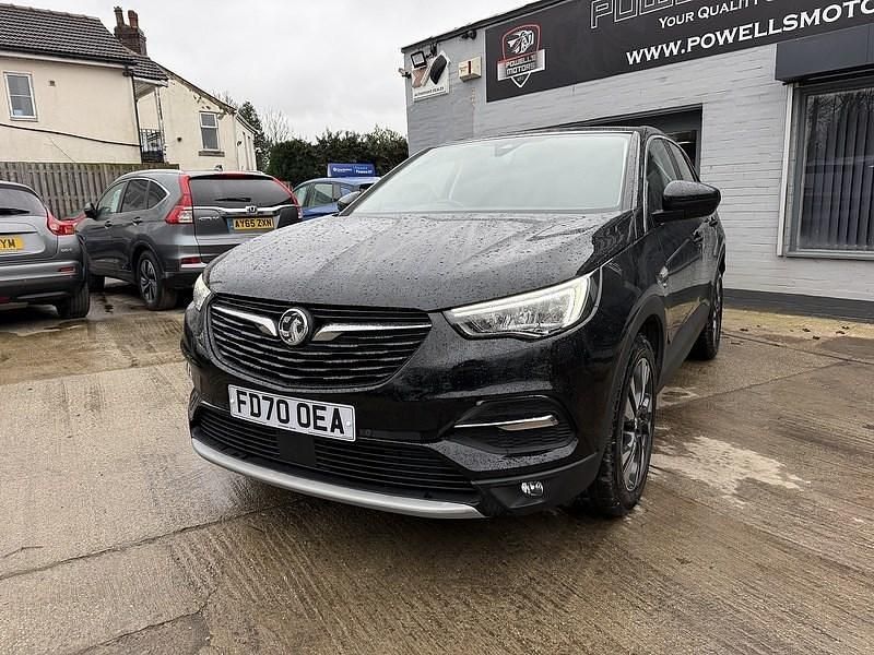 Used Vauxhall Grandland X 130 HP (95 kW) 2020 Black SUV