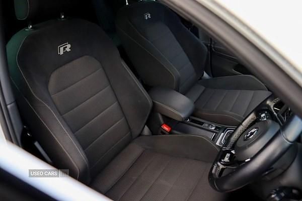 Used VW Golf VII R 300 HP (220 kW) 2020 White Hatchback