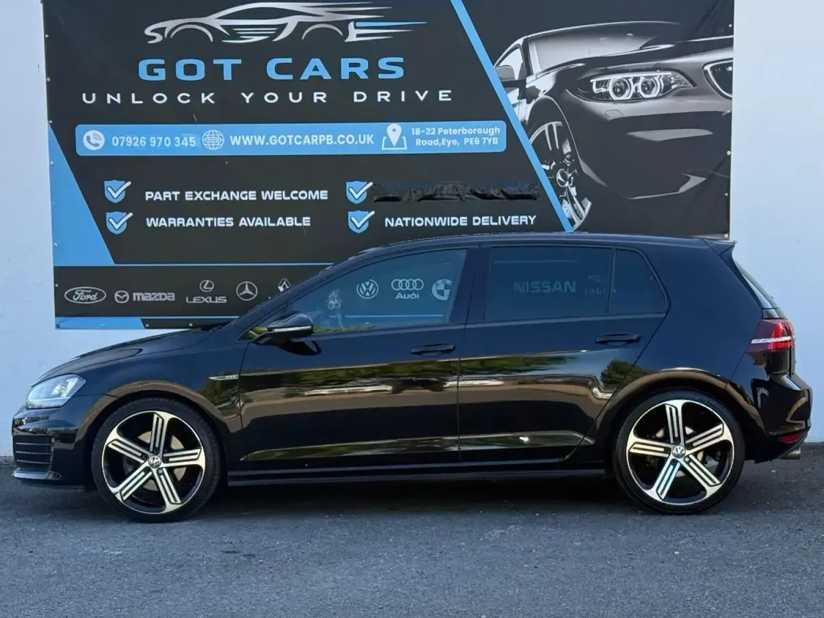Used VW Golf VII GTD 2014 Black Hatchback