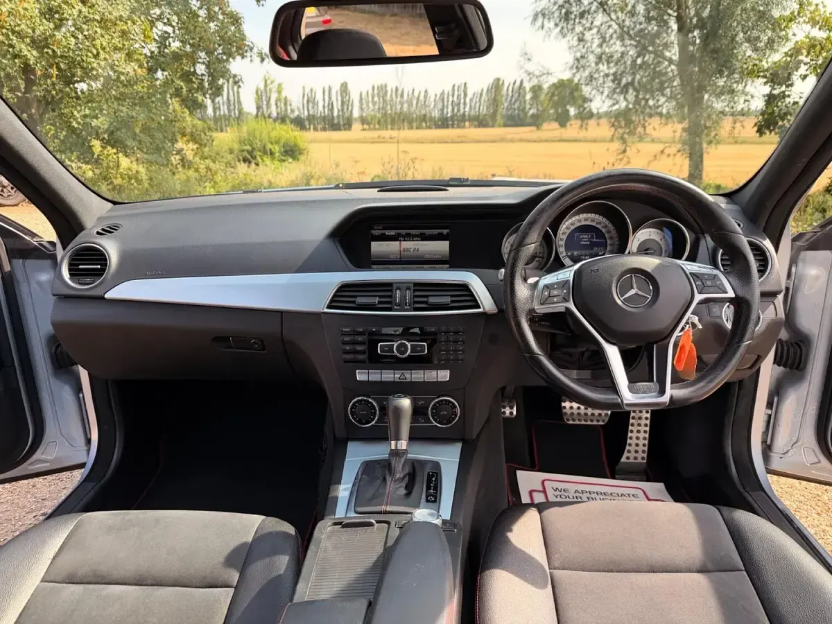 Used Mercedes C250 AMG 2012 Silver Sedan