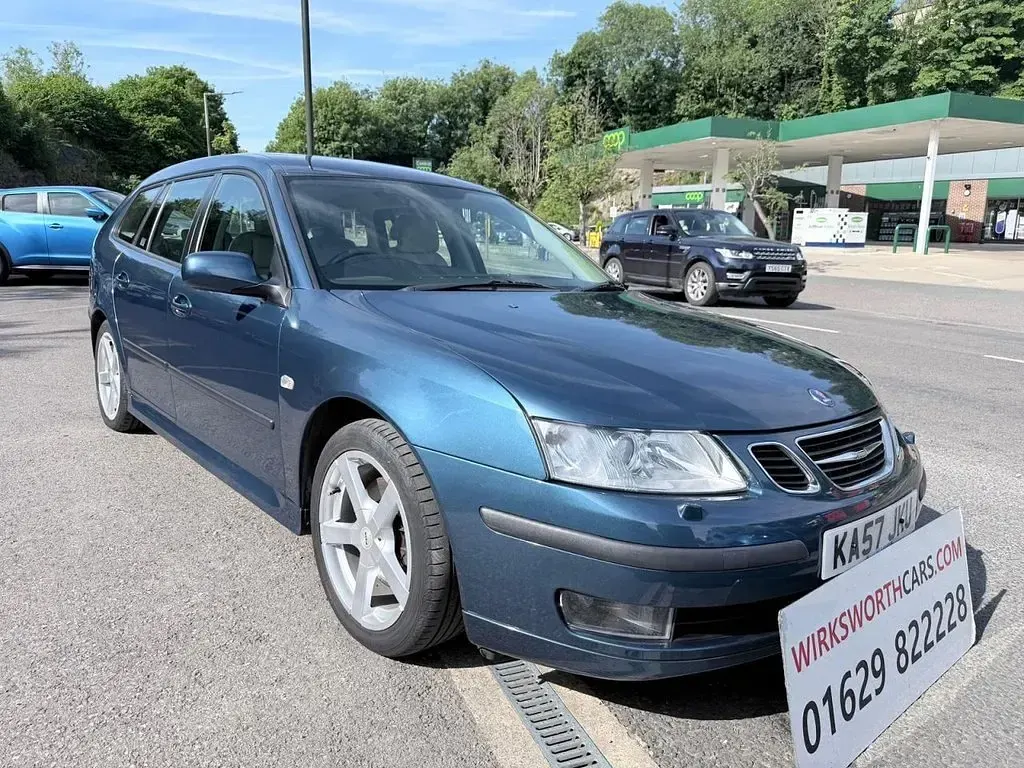 Used Saab 9-3 Aero 2007 Blue Estate
